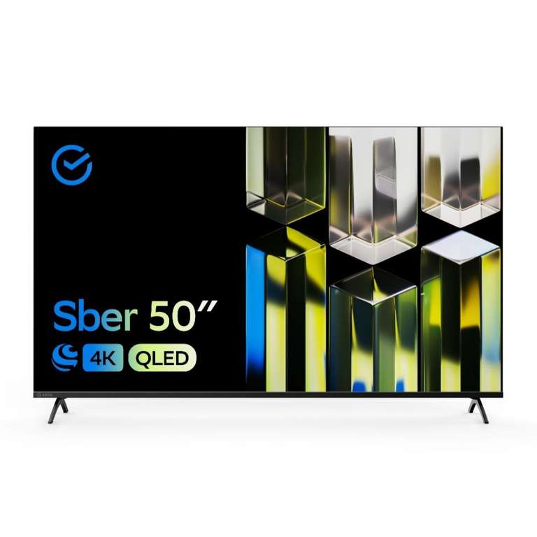 Телевизор Sber SDX-50UQ5230T, 50" (127 см), UHD 4K (20 155 вернется бонусами)