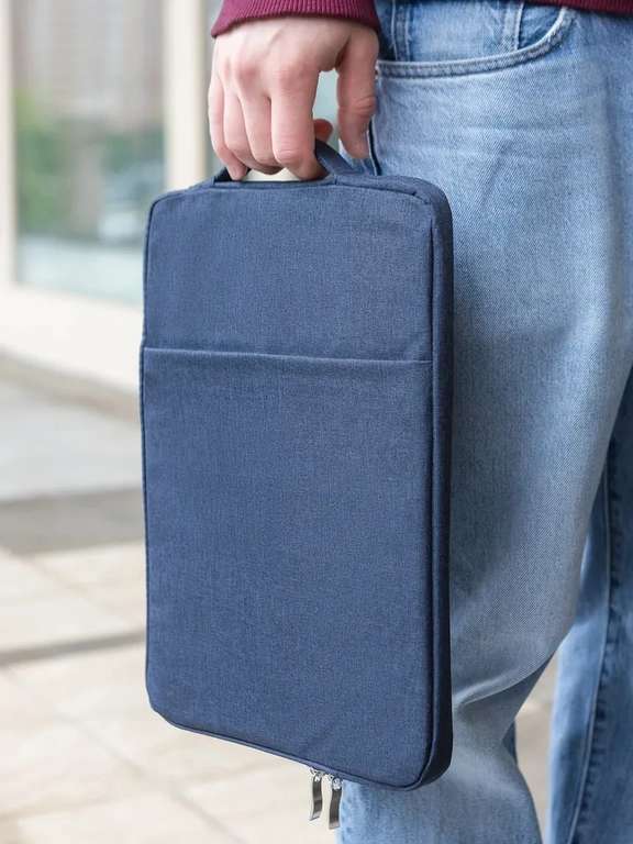 Чехол-сумка vipe для ноутбуков 13", синий (с Озон картой)