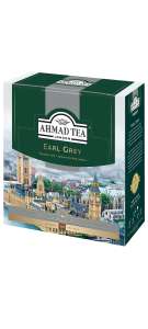 Чай с бергамотом Ahmad tea Earl Grey, 100 шт (при оплате картой OZON)