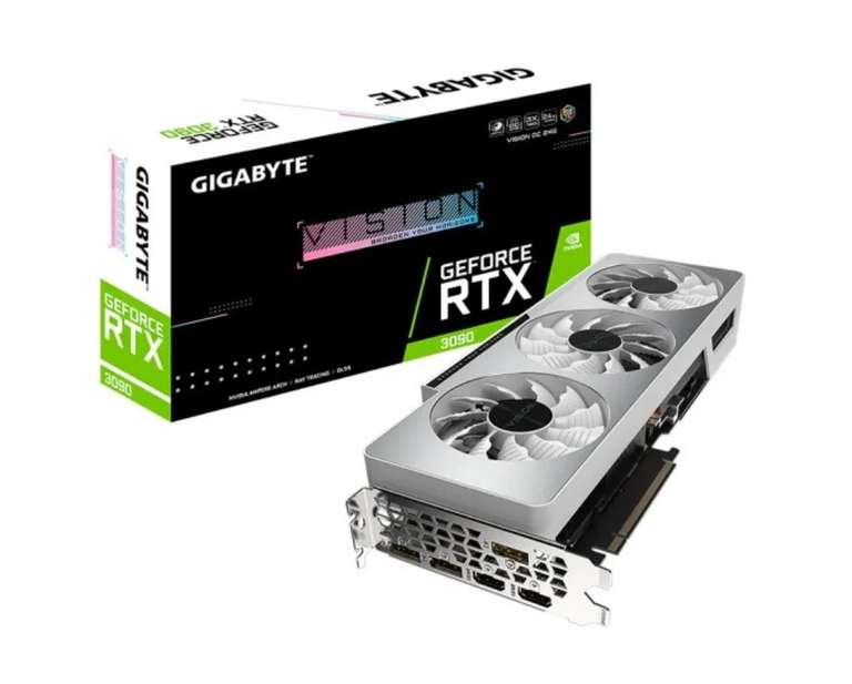 Видеокарта Gigabyte GeForce RTX 3090 VISION OC 24G (из-за рубежа)