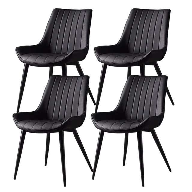 Комплект стульев 4 шт. ткань, кож. зам.