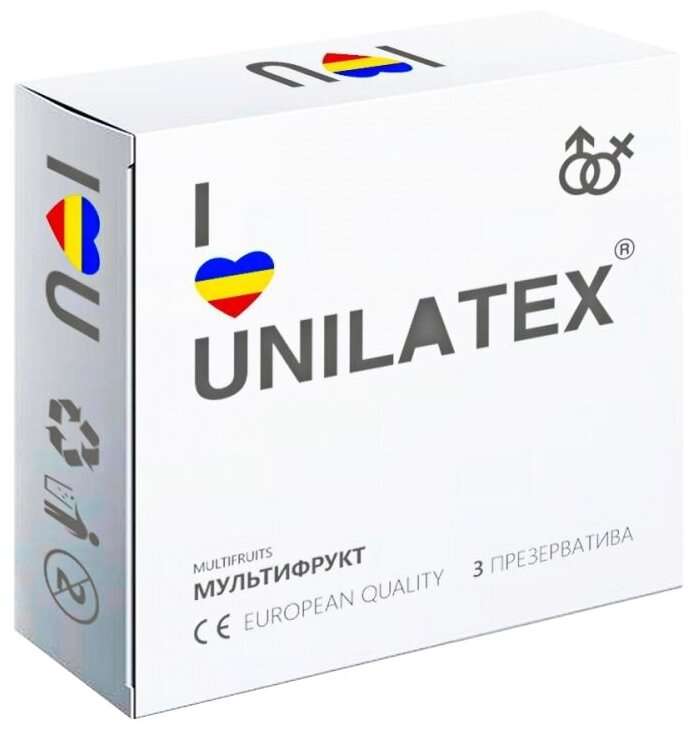 Презервативы Unilatex multifruits, 15 шт