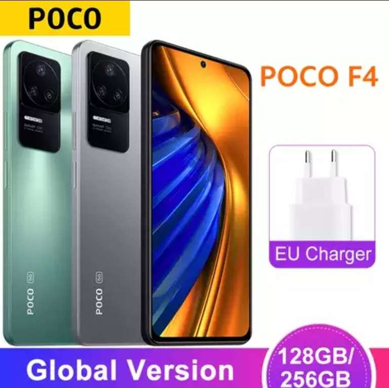 Смартфон POCO F4 5G 6/128gb (23 471₽ за 8/256Gb)