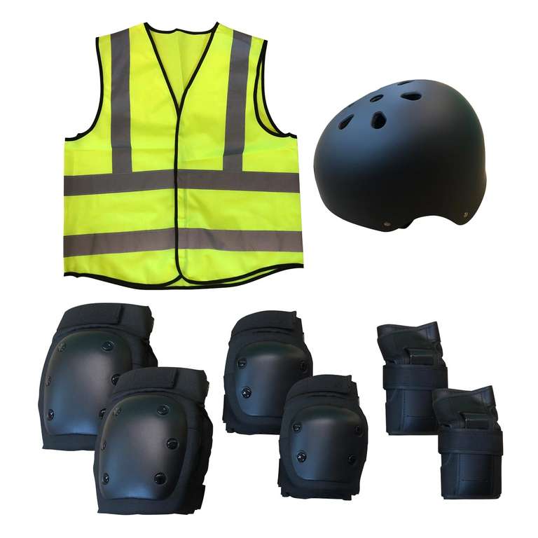 Комплект защиты + шлем для роликов/скейта/самоката/велосипеда iconBIT Protector Kit