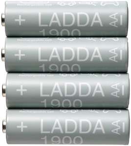 Аккумуляторы 1900 мА·ч 1.2 В. IKEA LADDA HR06 AA