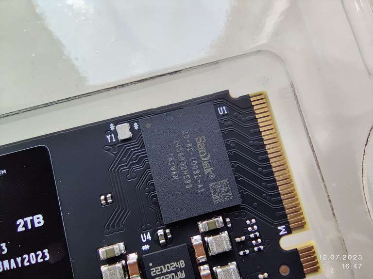 WD SN770, 1 ТБ, NVMe Gen4 PCIe M.2 2280 PCIe 4.0 x4,
