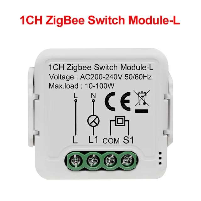 Умный выключатель GIRIER Tuya ZigBee 3,0