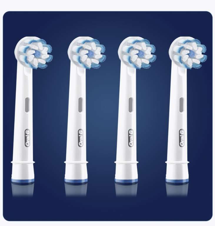 Насадки для электрической зубной щетки Oral-B Sensitive Clean, 4 шт., для чувствительных зубов