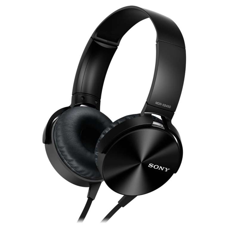 Наушники Sony MDR-XB450AP Black (возврат 1397 бонусов)