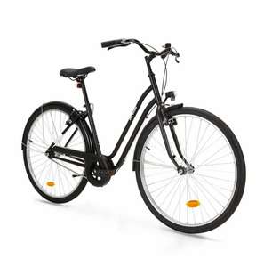Городской Велосипед DECATHLON с низкой рамой ELOPS 100, 28, 2020 (цена с Ozon Картой)
