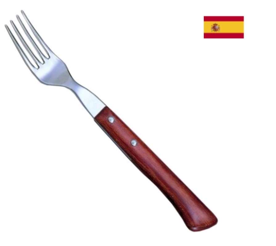 Вилка Arcos с деревянной ручкой, 9см