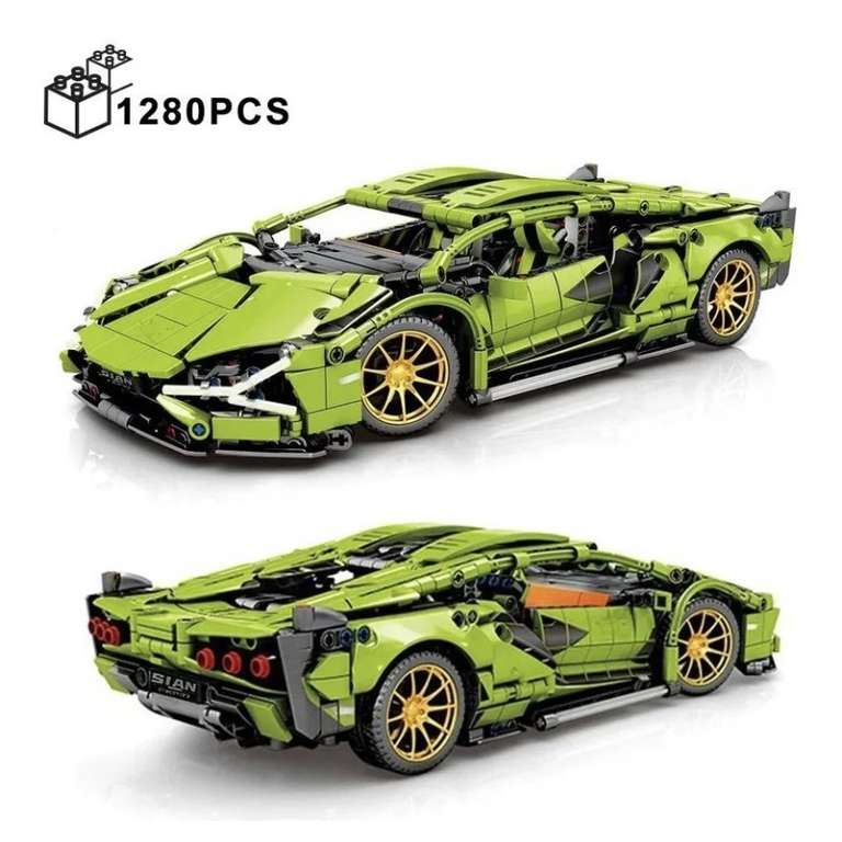 Конструктор Lamborghini Sian, 1280 деталей