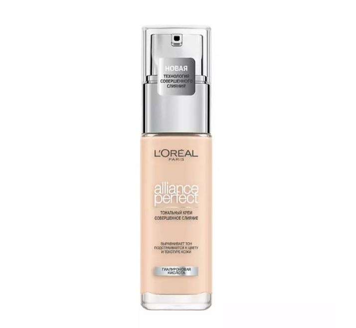 Тональный крем L'ORÉAL PARIS Alliance Perfect, № 1R, фарфоровый, 30 мл (284₽ с бонусами)