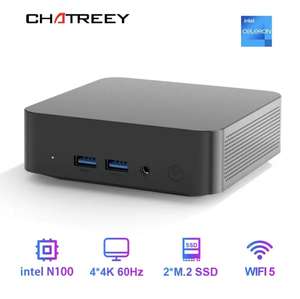 Мини пк Chatreey N100 16gb