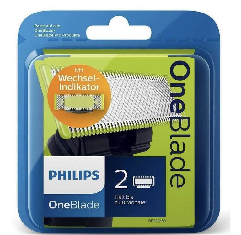 Сменное лезвие Philips QP220/50 для OneBlade 2 шт.