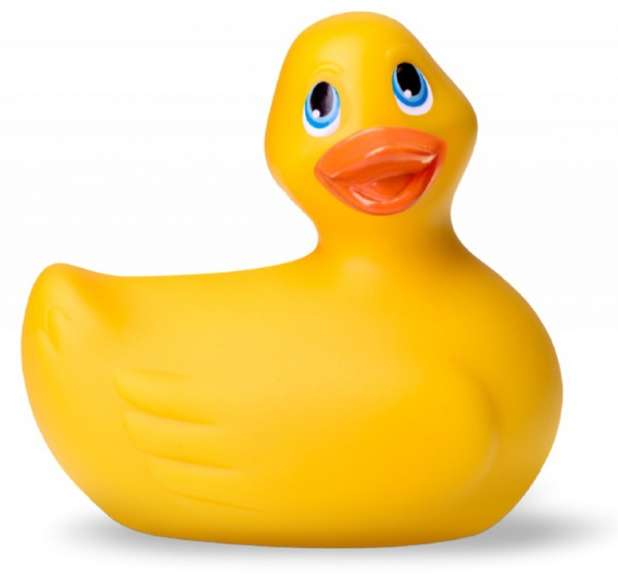 Вибратор-уточка BIG TEAZE TOYS I Rub My Duckie 2.0 Желтый