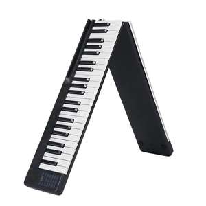 Портативное складное пианино на 88 клавиш, цифровое пианино, многофункциональная электронная клавиатура