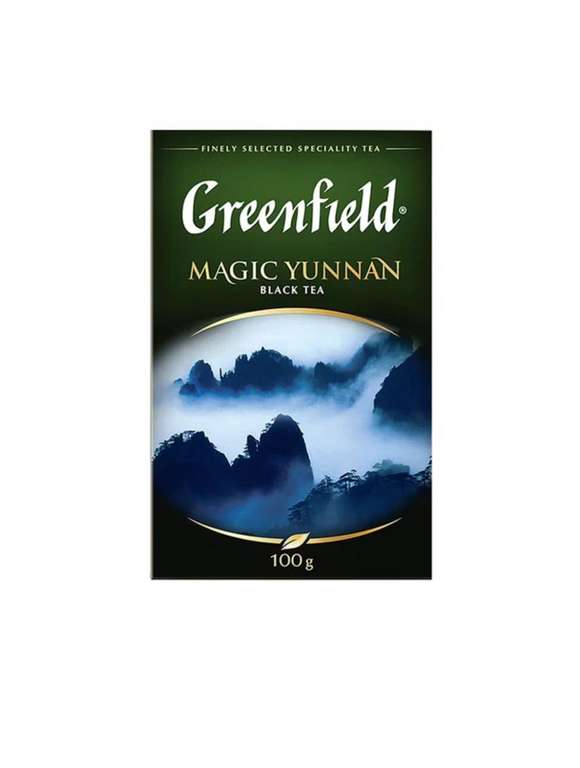 Скидка 25% на чай Greenfield из подборки, например Чай черный Greenfield Magic Yunnan, 100 гр