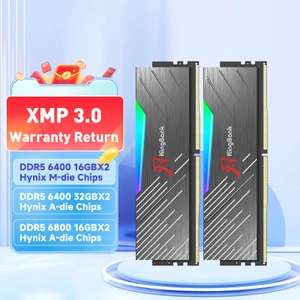 Модуль памяти KingBank DDR5 RGB 16GBx2 6400 MHz