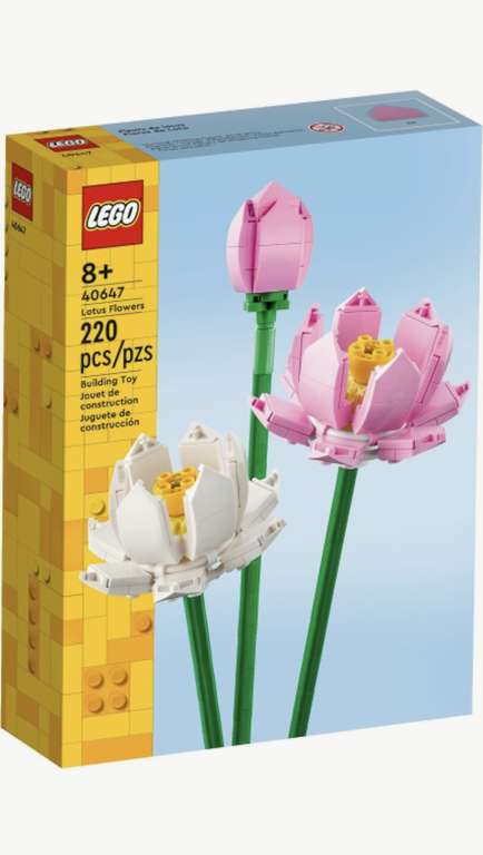 Конструктор LEGO 40647 Цветы лотоса