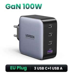 Зарядное устройство Ugreen CD226, 100 Вт (Type-C, GaN)