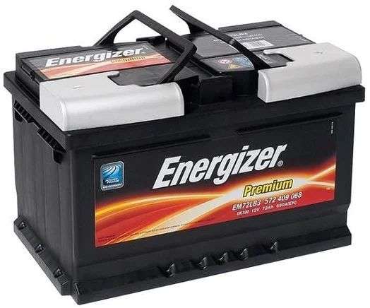 Аккумулятор автомобильный Energizer Premium 72Ач 680A