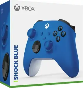 Геймпад Microsoft Xbox Series Shock blue, беспроводной, синий (при оплате картой OZON)