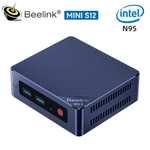 Мини ПК Beelink Mini S12 (Intel N95, 8+256 ГБ, UHD Graphics 710, Windows)