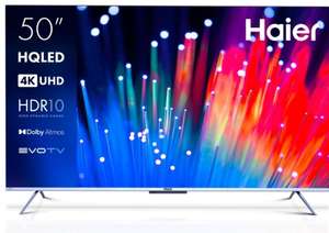 Haier Телевизор Smart TV S3 50" 4K UHD, черно-серый (с Ozon Картой)