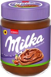 [Комсомольск-на-Амуре, возм., и др.] Паста ореховая Milka с добавлением какао, 350 г