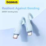 Кабель Baseus "USB-C–Lightning" для iPhone, 1.2м, 20 Вт (4 цвета)