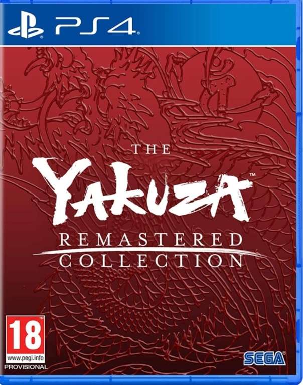 PS4 игра Sega The Yakuza: Remastered Collection