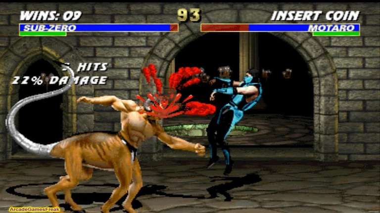 Игра Ultimate Mortal Kombat 3 (для Sega Mega Drive)