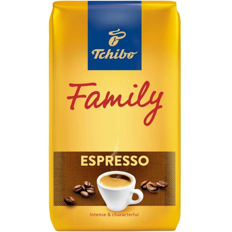 [МСК] Кофе Tchibo family espresso натуральный жареный в зернах, 1кг