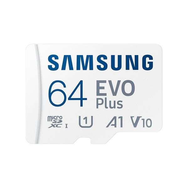 Карта памяти Samsung Evo Plus microSDXC 64GB Class 10 (с бонусом 349)