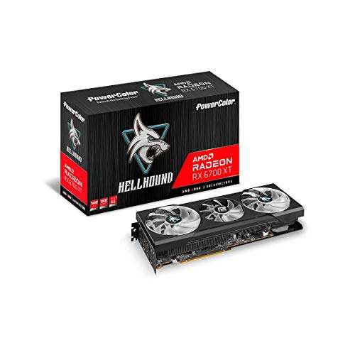 Видеокарта PowerColor Hellhound AMD Radeon RX 6700 XT 12 GB (из США, есть прямая доставка)
