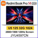 Ноутбук Xiaomi Redmibook Pro 14 2024 14" Ultra 5/7 32/1 Tb без пошлины