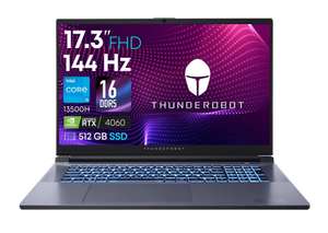 Ноутбук игровой Thunderobot 911 Plus G3 Pro/17.3"/Core i5-13500H/16/512/RTX 4060/Win/Grey (цена с промокодом)