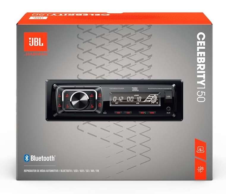 Автомагнитола JBL Celebrity 150 (Bluetooth, USB, SD, AUX) (с WB кошельком)