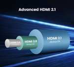 Кабель Ugreen HDMI 2.1 Luxury gray 1m