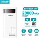 Внешний аккумулятор ROMOSS Sense6PS PRO PD 30Вт, 20000mah