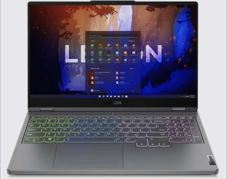 Игровой ноутбук Lenovo Legion 5 15,6" 15IAH7H Intel Core i5-12500H 16+1024 ГБ NVIDIA GeForce RTX 3060 (по Ozon карте)