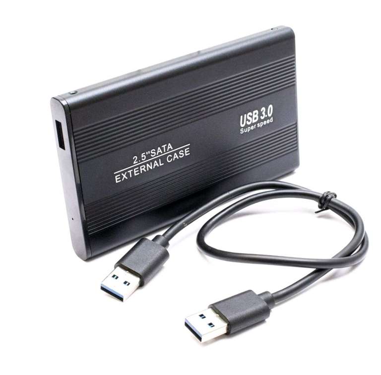 Внешний корпус для жёсткого диска USB 3.0 для SSD/HDD 2.5"