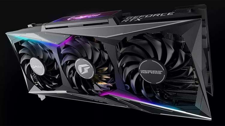 Видеокарта Colourful iGame RTX 3080 Vulcan 10G OC GDDR6X (64691₽ через Qiwi)
