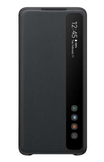 Чехол-книжка Samsung Galaxy S20 Plus Smart Clear View Cover Black (EF-ZG985CBEGRU)