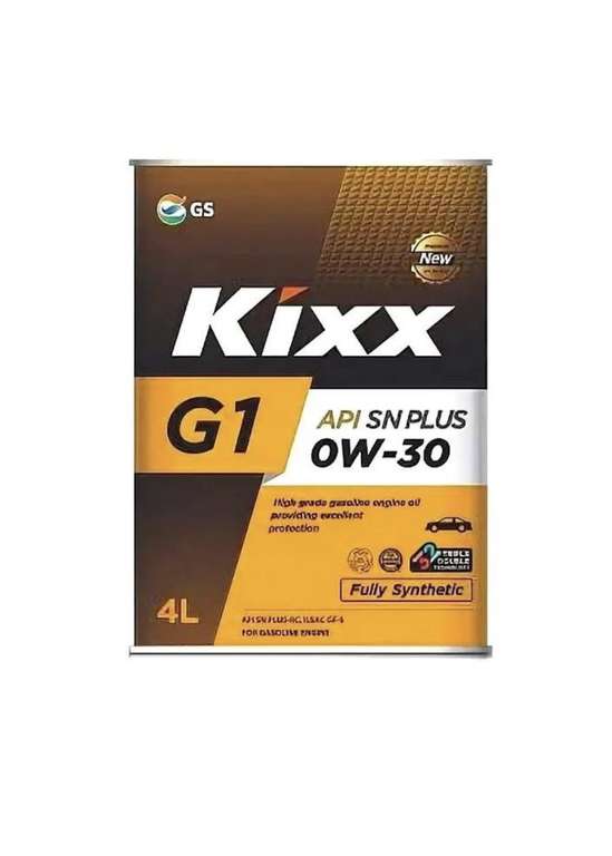 Моторное масло KIXX G1 SN PLUS 0W-30 4л
