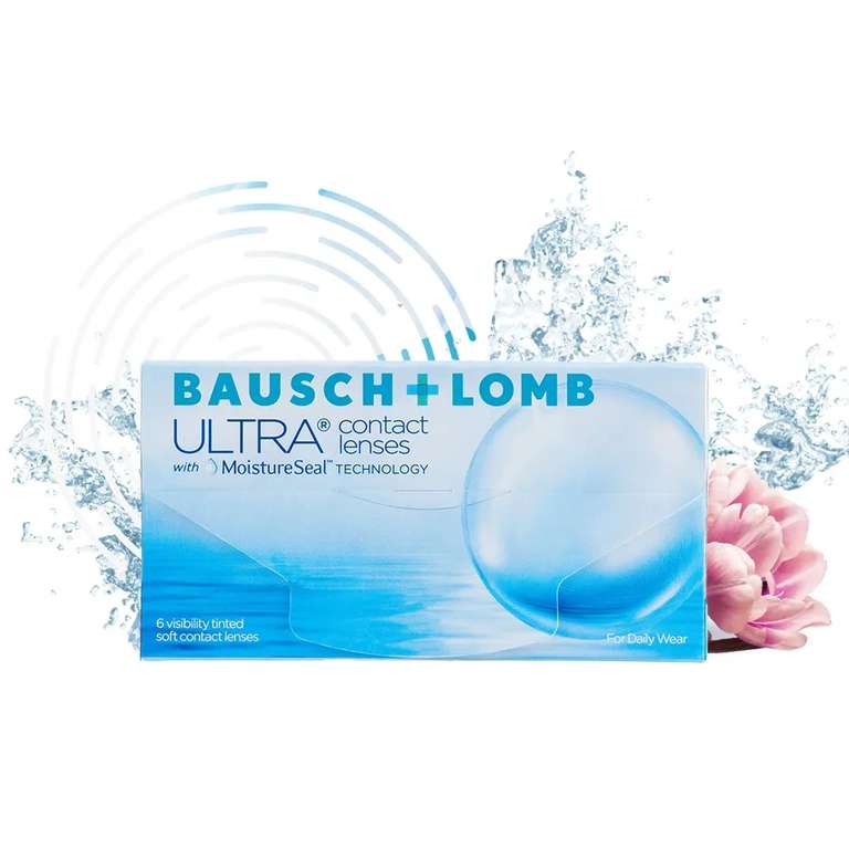 Линзы Bausch + Lomb Ultra, 6 шт., -5.5 / 8.5/ 1 месяц