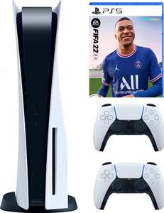 Консоль PlayStation 5 Standard Edition + Dual Sense с диском FIFA 22 в .microless.com