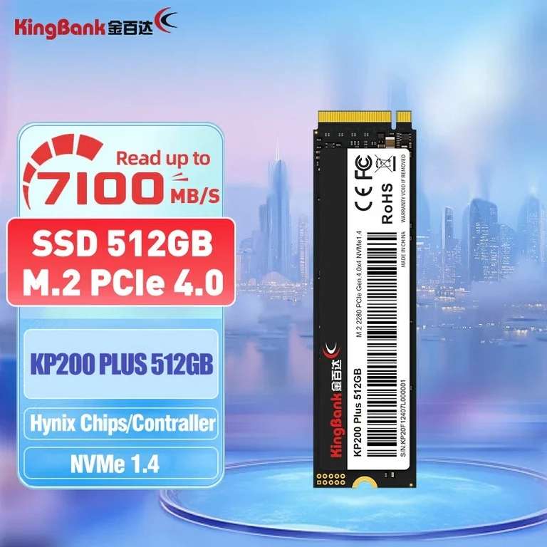 SSD Kingbank KP200 Plus 512GB