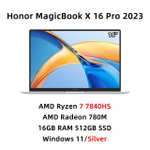Ноутбук Honor MagicBook X 16 Pro Ryzen Edition 16" AMD Ryzen 7 7840HS 16+512 Гб